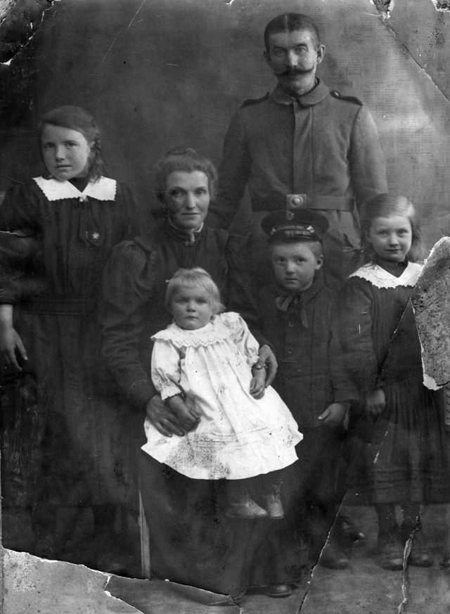 Sepp et sa famille vers 1915