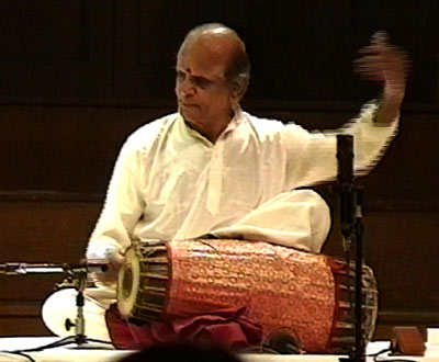 Umayalpuram K. Sivaraman en concert à Bruxelles en 1997