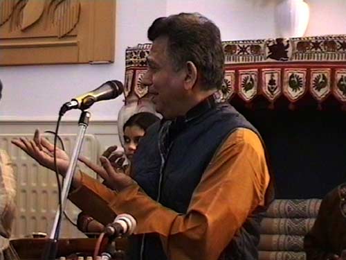 Vidyadhar Vyas en concert à La Haye